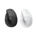 Logitech Lift Vertical Ergonomic Mouse, Wireless, Bluetooth or Logi Bolt USB Receiver, Quiet clicks, 4 Buttons, Compatible with Windows/macOS/iPadOS, Laptop, PC. 
