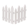 14PCS outdoor PVC white fence garden pet decoration cage. 