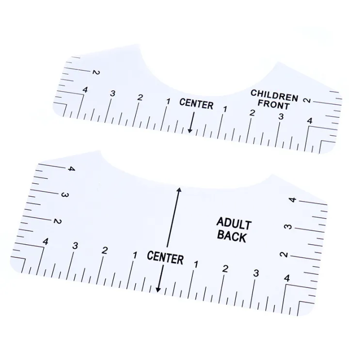 8%20Pcs%20T-shirt%20Ruler%20Guide%20V%20Neck%20Alignment%20Tool%20To%20Center%20Designs%20Measurement%20-%20Image%205
