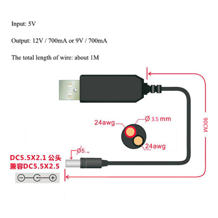 USB%20Power%20Boost%20Line%20DC%205V%20To%20DV%205V/9V/12V%20Step%20Up%20Module%20USB%20Converter%20Adapter%20Cable%202.1x5.5mm%20Plug%20for%20Arduino%20WIFI%20-%20Image%204