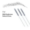 50pcs/box Microblading Needles and Caps For Semi permanent makeup ( 1R 3R 5R 3F 5F 7F 7U ).
