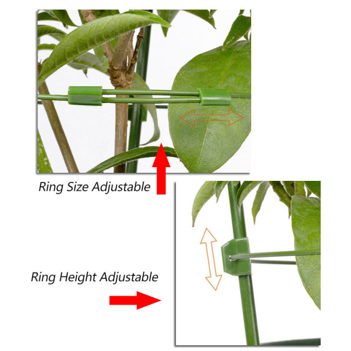 45/60/75CM%20Climbing%20Plant%20Support%20Cage%20Garden%20Trellis%20Flowers%20Tomato%20Stand%20With%203%20Rings%20-%20Image%204