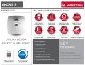 ARISTON 30 Liter Water Heater | Andris Rs 30 Liter.