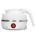 Folding Silicone Kettle Efficient Food Grade Safe Foldable Electric Kettle for Travel Camping Outdoor EU US Plug 110-220V. 