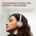 iKF R1 Wireless Headphones Retro Bluetooth On Ear Headset HiFi Sound 60 Hours Built-in Mic Multipoint Connection OOTD Stylish. 