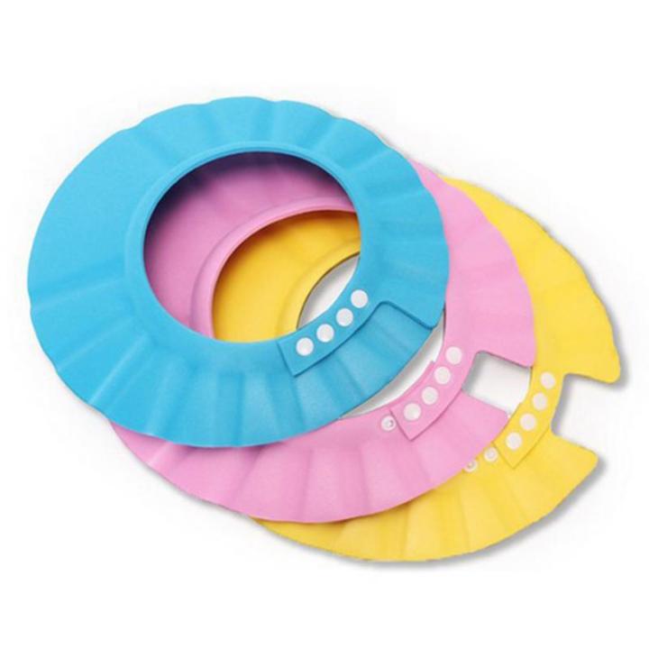 Baby%20Kids%20Children%20Shampoo%20Bath%20Bathing%20Shower%20Cap%20Hat%20Wash%20Hair%20Shield%20To%20Prevent%20The%20Shampoo%20Water%20Touches%20The%20Baby's%20Face%20-%20Image%206