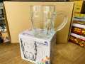 Everyday Use good quality strong Crystal Clear transparent Beautiful unique design Water Mug /Coke / Sorbat Juice premium glass Mug 1 Piece per capacity 250Ml.