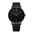 Men Watch Fashion Ultra-thin Simple Watches Men Waterproof Leather Strap Quartz Watch For Men Wristwatch.