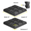 ARELENE 24Pack Acoustic Studio Absorption Foam Panel-Broadband Sound Absorber-Sound Proof Padding Soundproofing Studio Foam. 