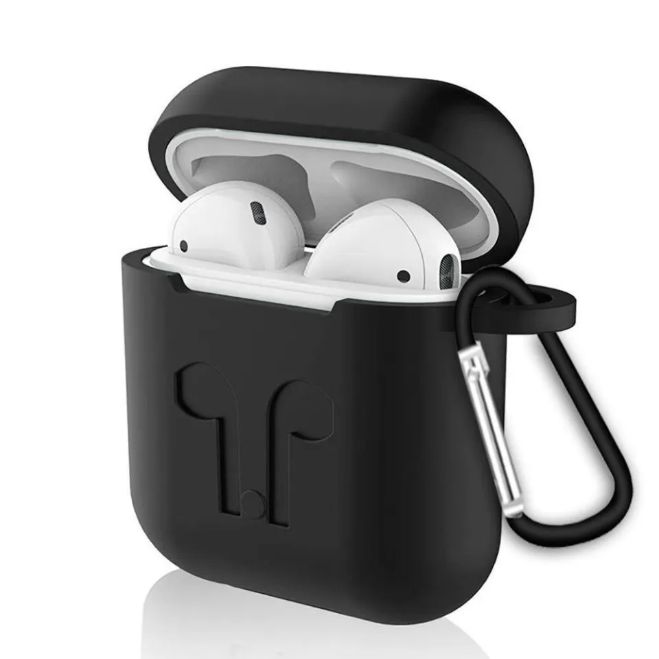 For AirPods Silicone Case EarPods Covers Shock Proof Protective Cover For  Apple AirPods Case