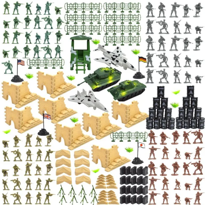 t Military Plastic Soldiers Army Toy Model Action Figures Decor Play Set Model Toys for Children