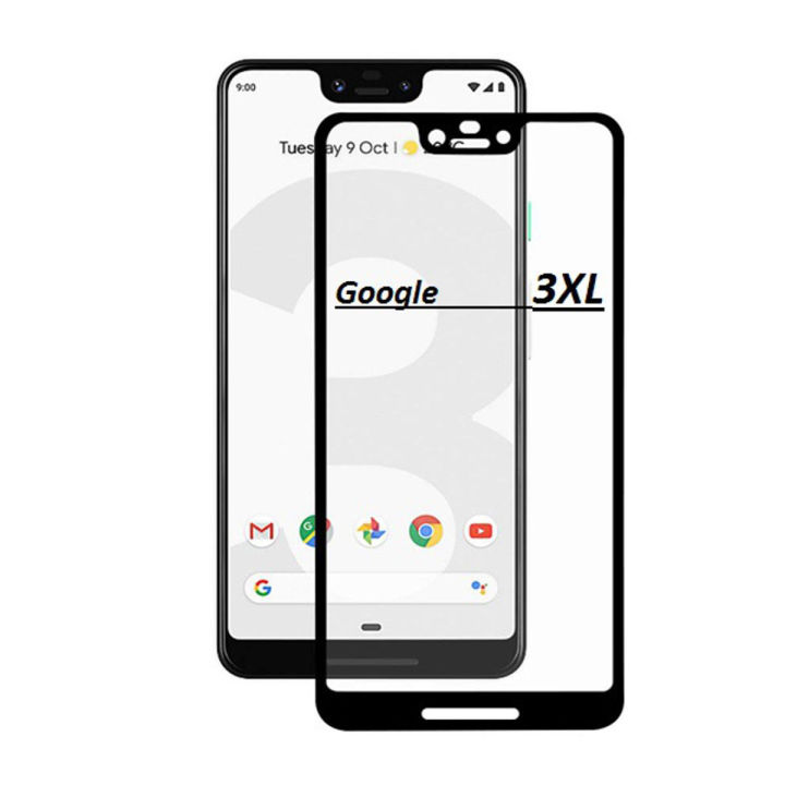Google Pixel 3XL Screen Protector 5D, 6D, 9D, 11D, 13D, 21D, Anti-Glare Tempered Glass