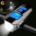 USB Rechargeable Waterproof Cycling Headlight with 5 Modes, High Brightness LED Night Riding Bike Light. 