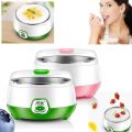 Yogurt Maker Machine, Stainless Steel Inner Container Electric Yogurt Maker Portable 15 Watts Electric 900ml Automatic Curd & Yogurt Maker, Dahi Maker (Multicolor). 