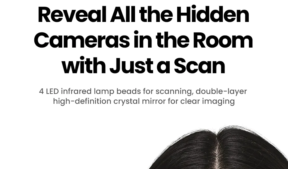 UGREEN Mini Camera Detector for Hidden Camera Anti-Peeping