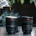 Camera Lens Mug - Unique Camera Lens-Shaped Mug For Stylish Beverage Enjoyment - Mug. 