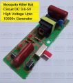 Mosquito Killer Rechargeable Bat Circuit P.C.B DC 3.6-5V High Voltage Generator 5000-10000V For DIY Project Mosquito Racket Bat.