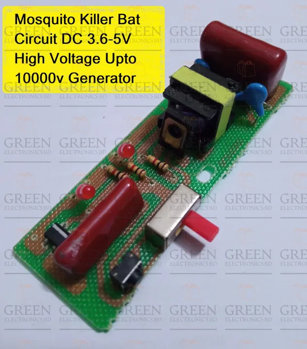 Mosquito%20Killer%20Rechargeable%20Bat%20Circuit%20P.C.B%20DC%203.6-5V%20High%20Voltage%20Generator%205000-10000V%20For%20DIY%20Project%20Mosquito%20Racket%20Bat%20-%20Image%204