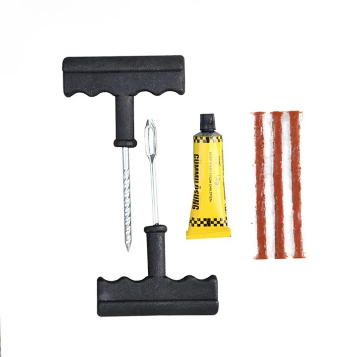 6Pcs%20Motorcycle%20Car%20Tire%20Repair%20Tool%20Tubeless%20Tyre%20Puncture%20Needle%20Patch%20Kit%20-%20Image%202