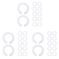 36Pcs Lamp Shade,E27 to E14 Hole Converter,Lampshade for Fitting Screw Lamp Shades to Cap Lampholders.