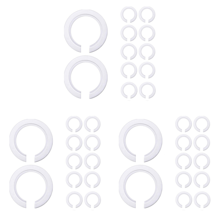 36Pcs Lamp Shade,E27 to E14 Hole Converter,Lampshade for Fitting Screw Lamp Shades to Cap Lampholders