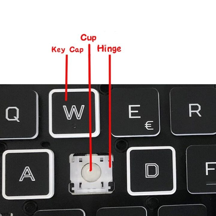 Replacement%20Keycap%20Key%20Cap%20Scissor%20Clip%20Hinge%20For%20Dell%20latitude%20Vostro%20Inspiron%20Xps%20Precision%20Alienware%20Laptop%20Keyboard%20-%20Image%203