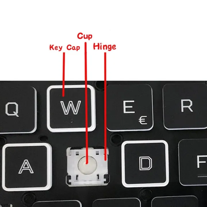 Replacement Keycap Key Cap Scissor Clip Hinge For Dell latitude Vostro ...