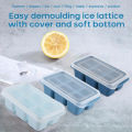 1/3pcs Mini Ice Cubes Mould Tray Plastic with Lid Home Kitchen Ice Maker.