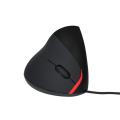 Optical Vertical Mouse Ergonomic Wired Mouse USB Mice 5 Button for PC Laptop(Grey). 