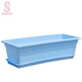 Vegetable Growing Box Large Capacity Rectangular Vegetable Planter Box for Indoor Gardening Durable Herb Garden Supplies for Modern Plant Pot. 