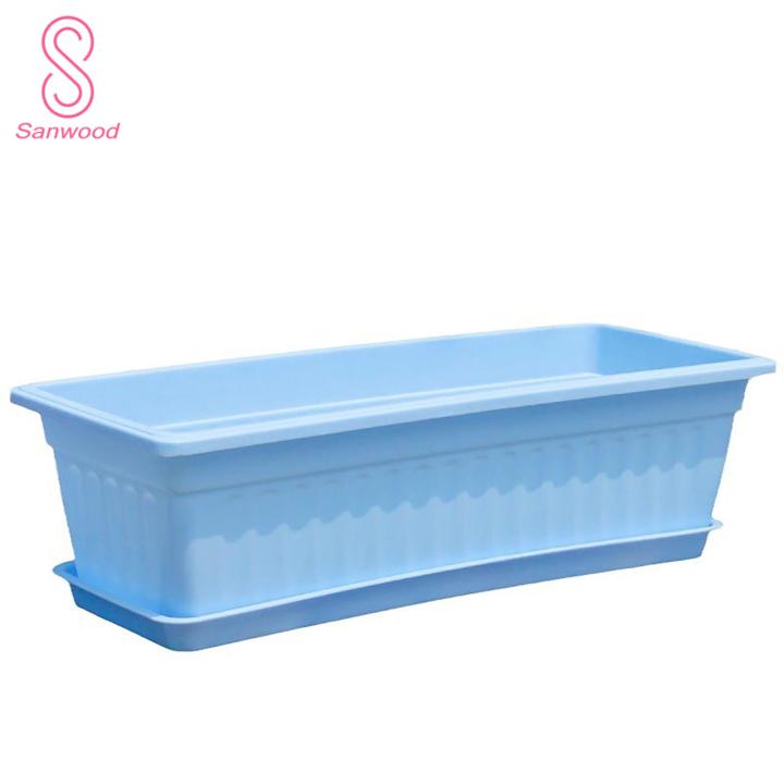 Vegetable Growing Box Large Capacity Rectangular Vegetable Planter Box for Indoor Gardening Durable Herb Garden Supplies for Modern Plant Pot