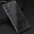 Phone case Samsung Galaxy A05S Carbon Fiber Soft TPU Silicone Anti-fingerprint Shockproof Business Protection Back Cover Samsung Galaxy A05S case.