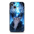 Satoru Gojo Anime Jujutsu Kaisen Luxury Phone Case For iPhone 11 12 13 14 15 Pro Max Mini X XR XS 7 8 Plus SE Cover.