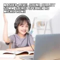 HP H100 Gaming Headset Isolating Overear Headset Rgb Light with Mic for Game. 