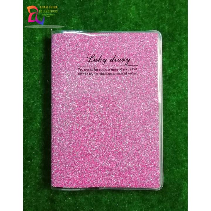 China Pocket Special Glitter Notepad. - Notebook
