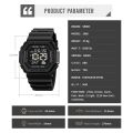 SKMEI Digital Sport Watch for Men LED Display Countdown Military Wristwatches Waterproof Mens Reloj Hombre. 