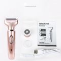 2 in 1 Professional Women Epilator Electric Razor Hair Removal Painless Face Shaver Bikini Pubic Hair Trimmer Home Use Machine. 