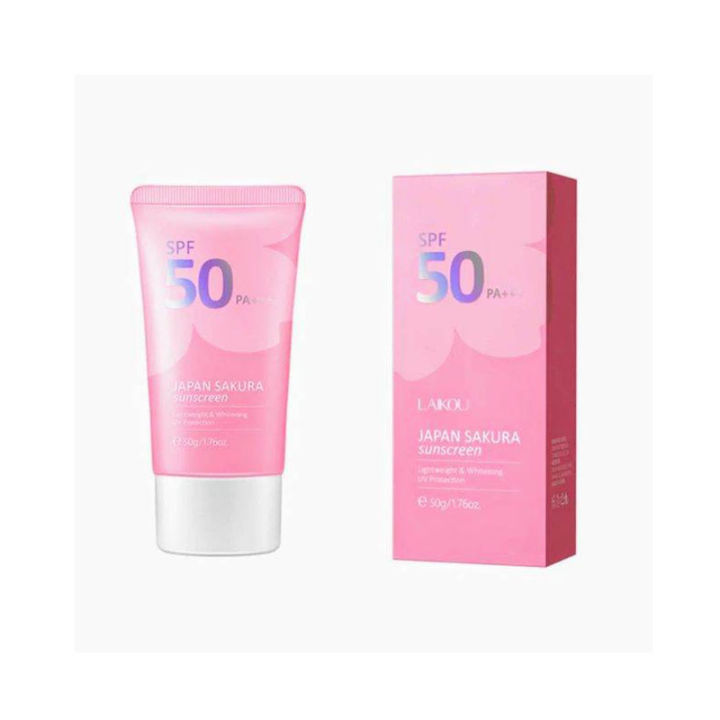 Laikou%20Japan%20Sakura%20Face%20Sunscreen%20SPF50%20PA+++%2050gm%20-%20Image%203