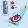 Relax Multiplayer puzzle game toy multiplayer basketball football curling competition game mat parent-child interaction children's toy. 