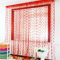 Love Heart String Curtain Window Door Divider Sheer Curtain Valance, Curtains Sets - porda. 