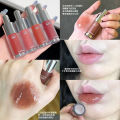 Water Mirror Lip Glaze Lipstick Non-stick Cup Lasting Moisturizing Lip Gloss Colorful Women Lip Oil Silky Lip Tint. 