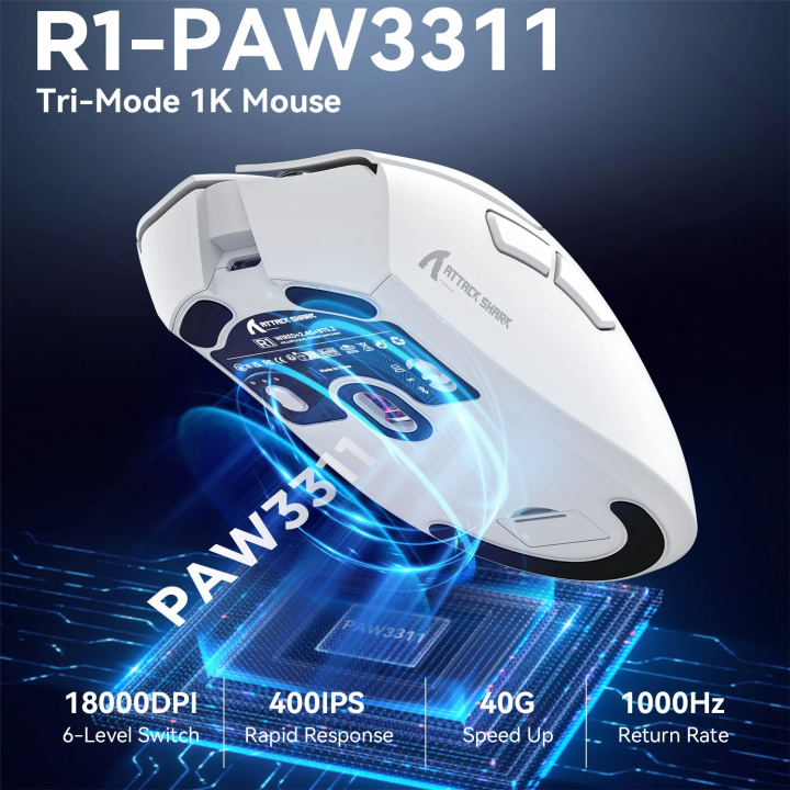 Attack%20Shark%20R1%201000Hz%20Bluetooth%20Mouse,18000dpi,PAW3311,Tri-mode%20Connection,%20Macro%20Gaming%20Mouse%20-%20Image%205