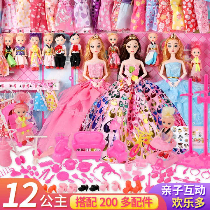 30cm%20dress%20up%20barbie%20gift%20set%20princess%20large%20kids%20dumby%20doll%20toy%20birthday%20gift%20-%20Image%202