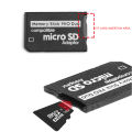 Memory Stick Pro Duo Adapter, Micro-SD/Micro-SDHC TF Card to Memory Stick MS Pro Duo Card for Sony PSP Card Adapter. 