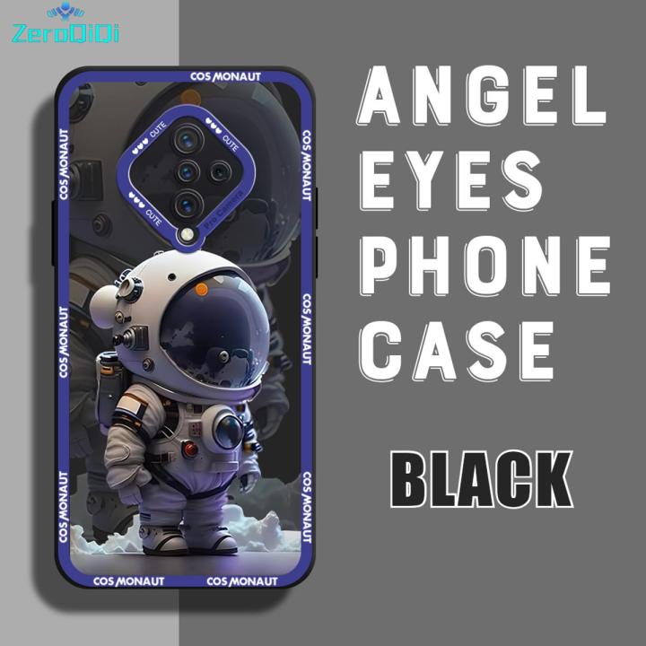 ZeroQiQi for Vivo S1 Pro Back Cover White Astronaut Shockproof