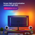 Gaming Light Strip Monitor Backlight RGB Color Sync Light Strip,A. 