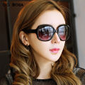 OQ BOGA 2 Styles Fashion Unisex Red Big Oval Frame Sunglasses Women Men Eye Protection Full Rim Sun Glasses UV400.