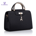 Versatile -Pu Leather Women Shoulder Bag Fashion Handbag New Leather Bag Large Capacity Female Purse Deer Pendant Handbags - Bag- Avant-garde. 