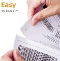 Courier Label Steadfast, Paperfly | 50x75mm (2x3 inches) | 500 Labels per Roll | Direct Thermal DT Stickers | Shipping Labels | Premium Self-Adhesive Thermal Labels - White. 