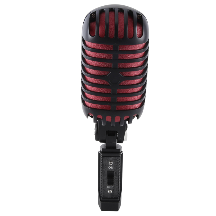 1%20PCS%20Professional%20Classic%20Retro%20Dynamic%20Vocal%20Microphone%20Black%20&%20Red%20Metal%20Swing%20Mic%20For%20Live%20Performance%20Karaoke%20-%20Image%206